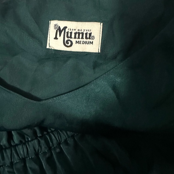 Show me your MUMU Elegant Teal Evening Gown - Picture 5 of 6